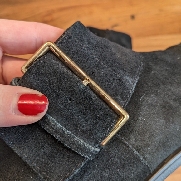 Vagabond black suede booties - Picture 4 of 5